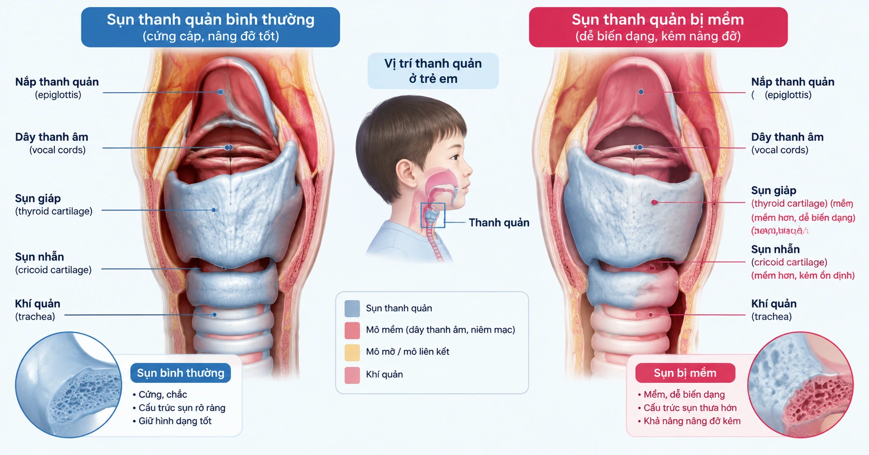 Mềm sụn thanh quản trẻ em: Nguyên nhân, triệu chứng và cách điều trị hiệu quả - image 3