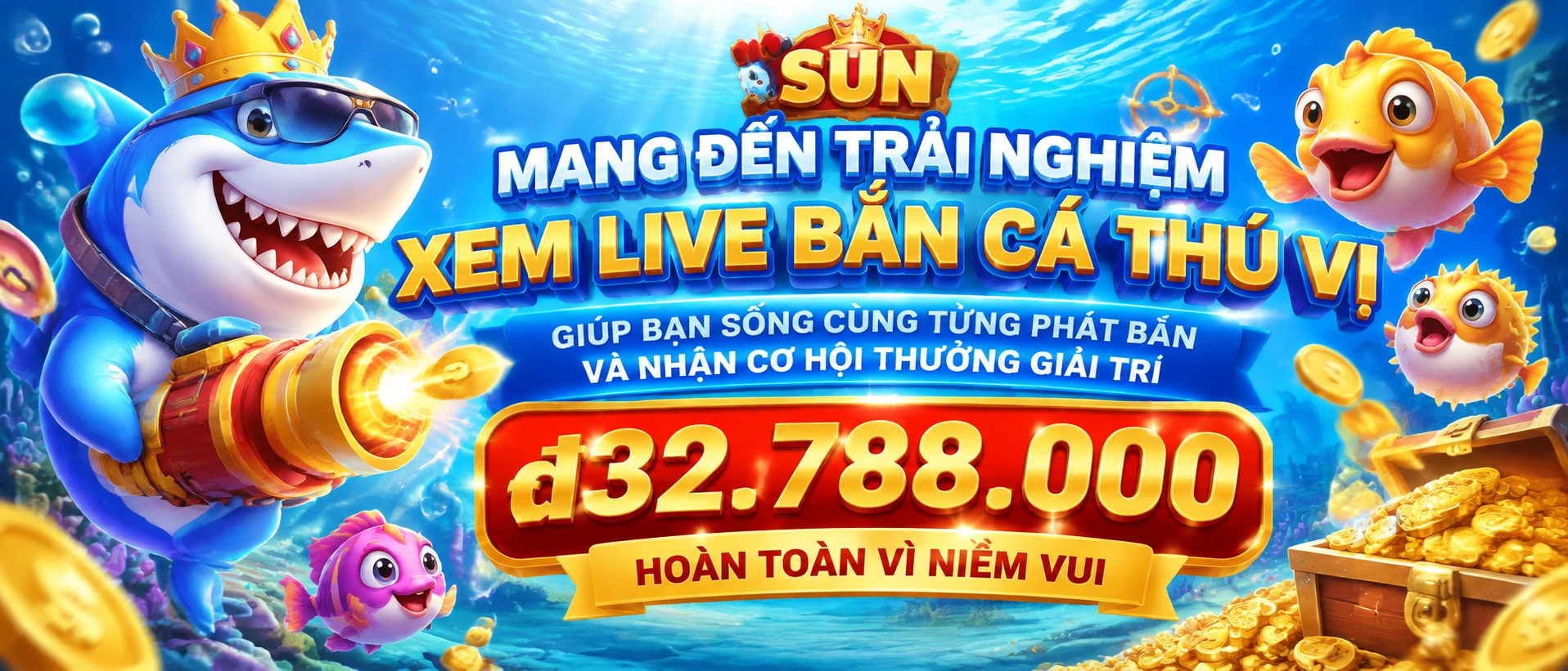 Bắn Cá Đại Dương với chủ đề biển sâu